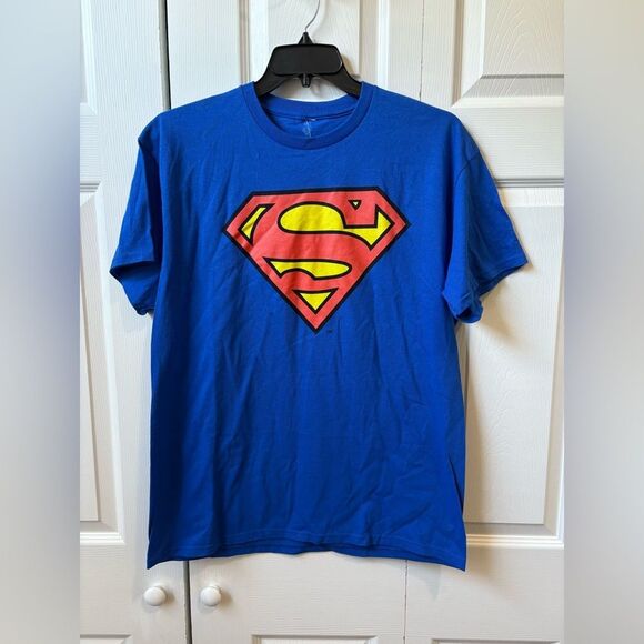 Superman Blue T-Shirt - Picture 1 of 5